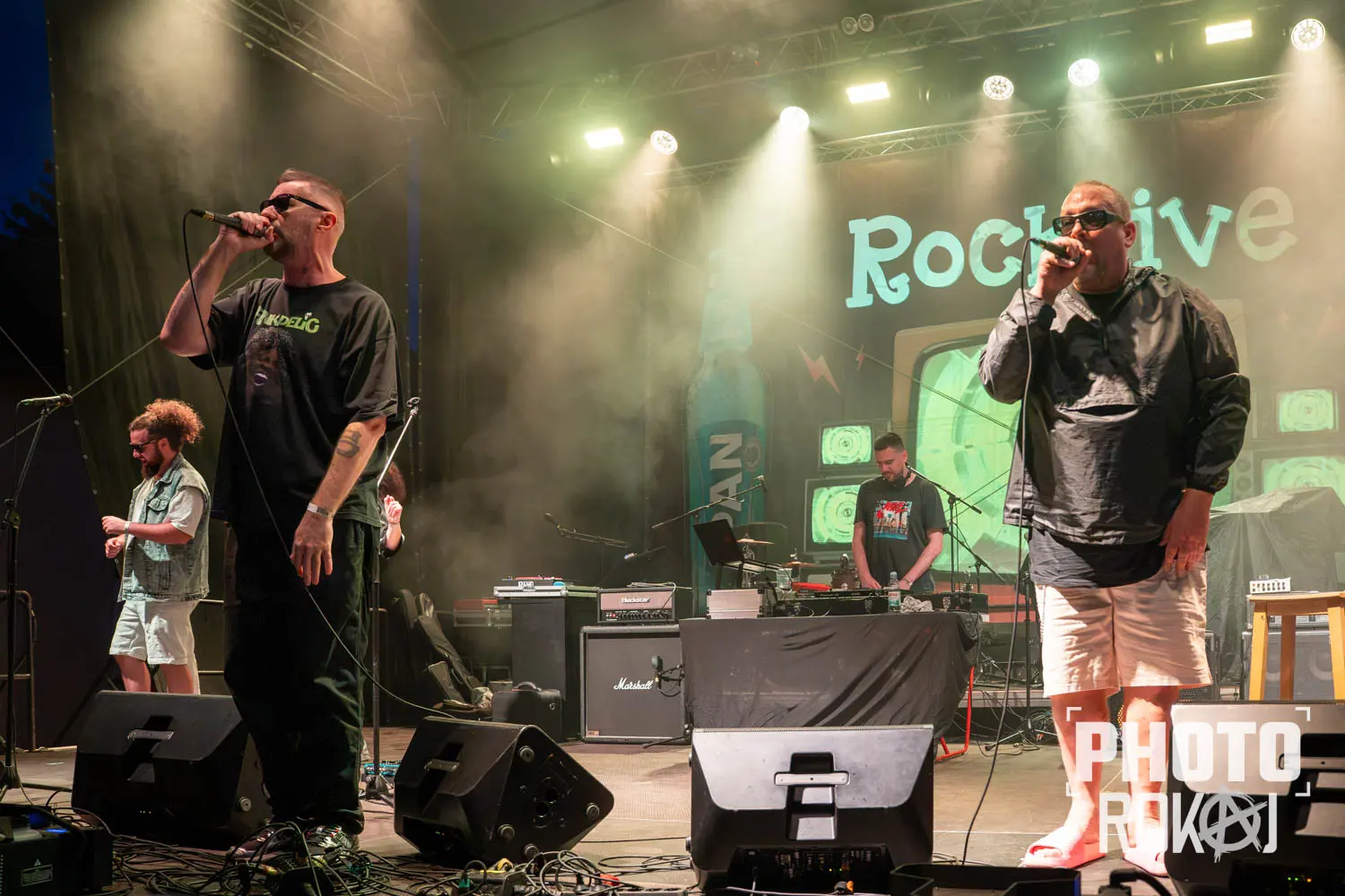 Bolesna Braća - Kampus Koprivnica - Koprivnica - 26.07.2026. - foto: Dunja Bonacci Skenderović, Roman Avdagić, Robert Skenderović, Siniša Frangen, Ranka Masnjak