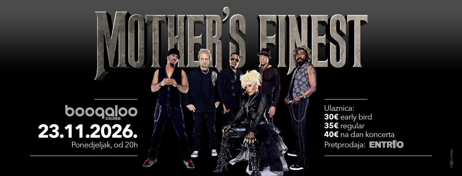 Mother's Finest - Boogaloo - Zagreb - 05.08.2026.