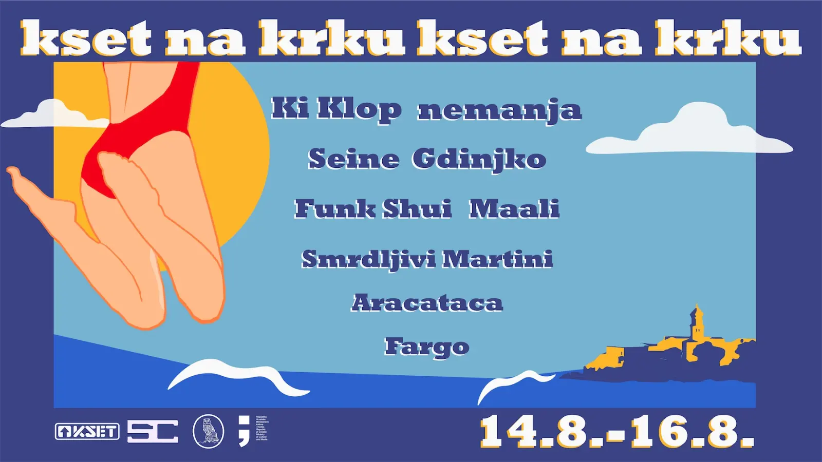 Fargo, Maali, Gdinjko - Scena Zidine - Krk - 11.08.2026.