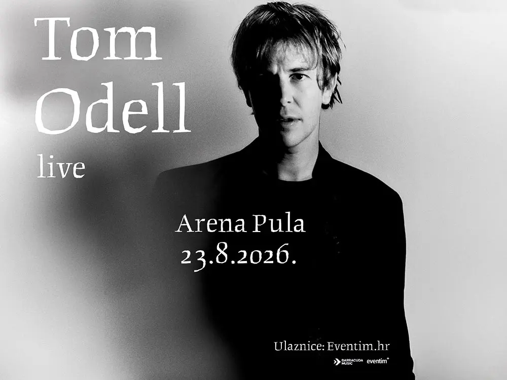 Tom Odell - Arena Pula - Pula - 12.08.2026.