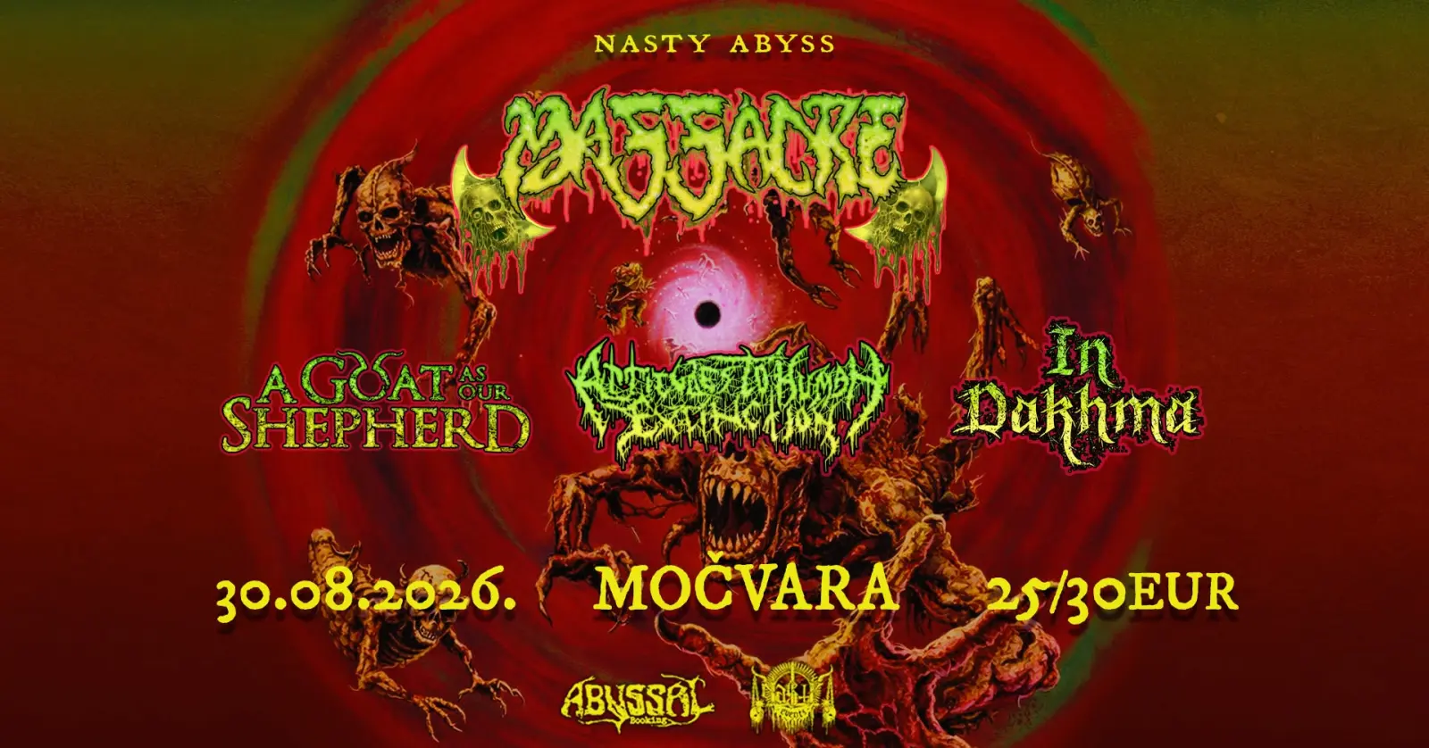 Massacre - Klub Močvara - Zagreb - 18.08.2026.