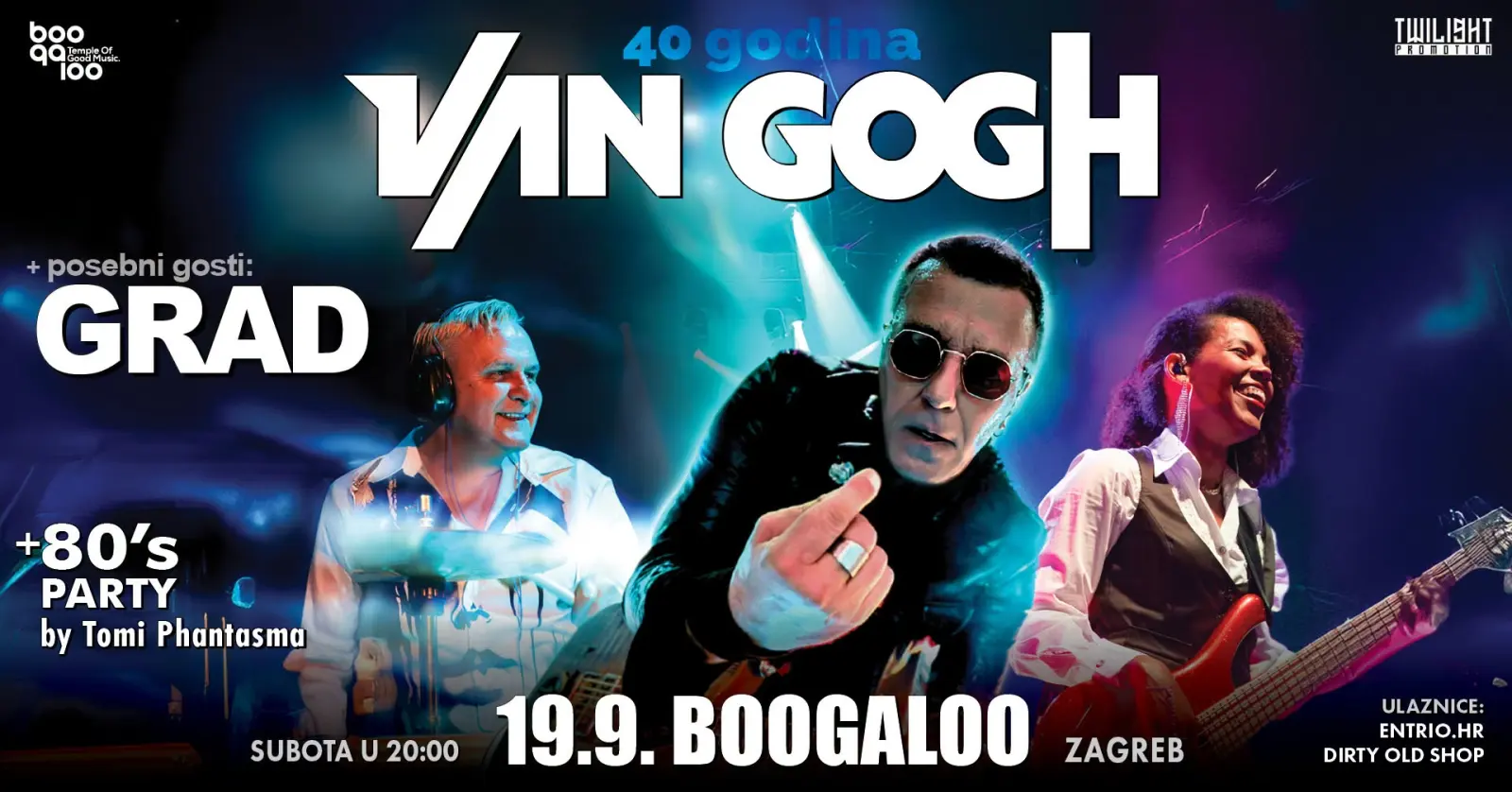 Van Gogh, Grad - Boogaloo - Zagreb - 21.08.2026.