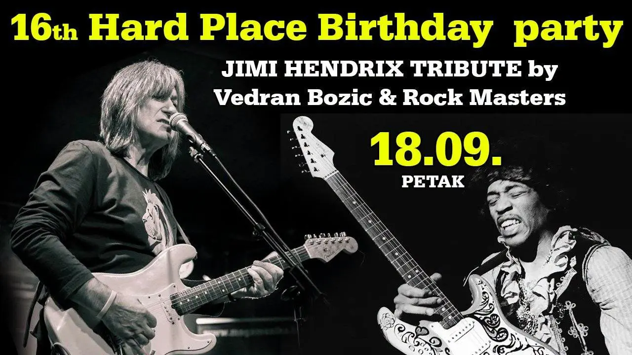 Vedran Božić, Rock Masters - Hard Place - Zagreb - 30.08.2026.