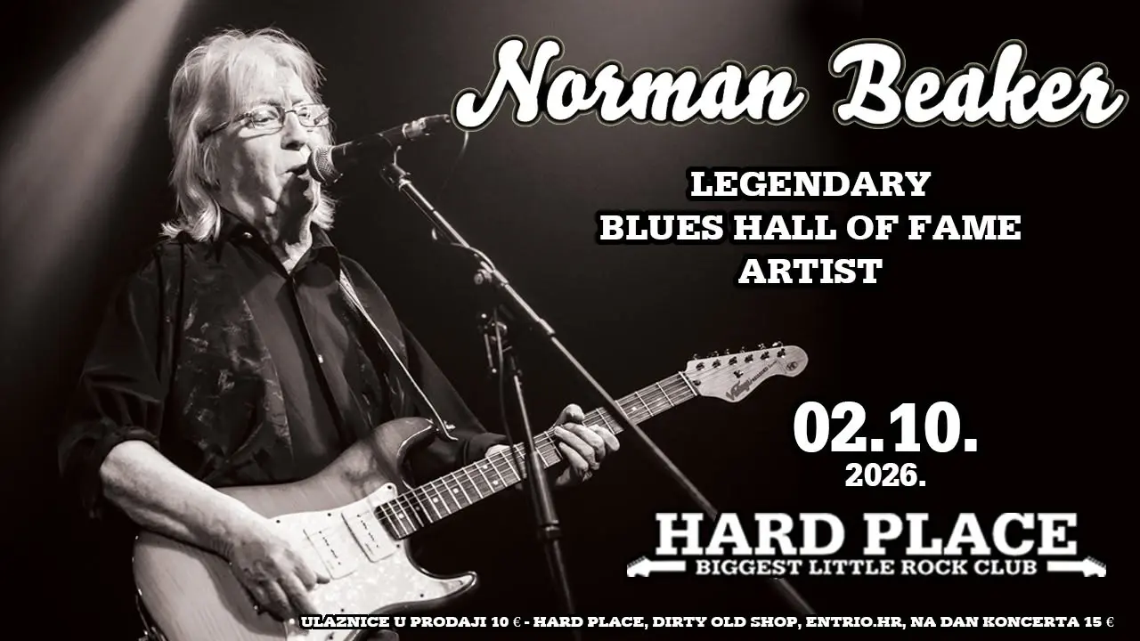 Norman Beaker - Hard Place - Zagreb - 30.08.2026.