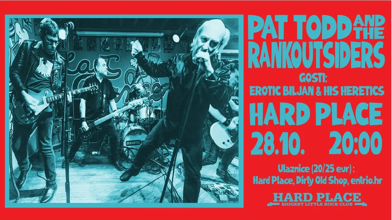 Pat Todd - Hard Place - Zagreb - 30.08.2026.