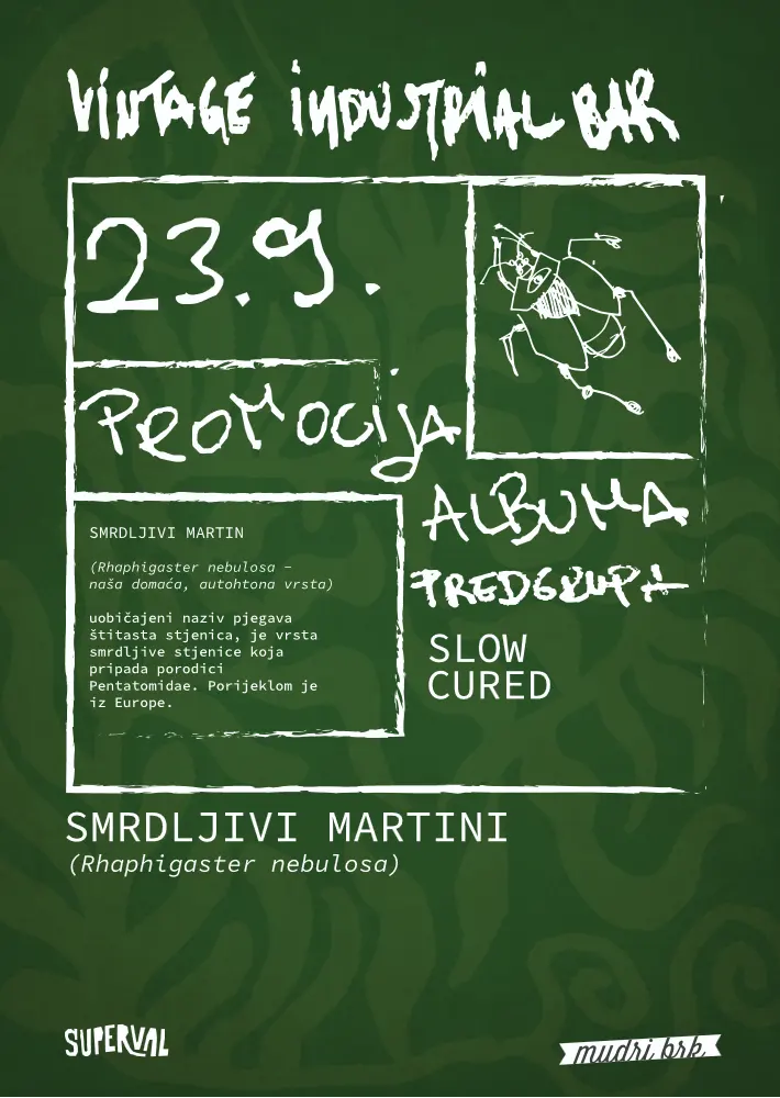 Smrdljivi Martini - Vintage Industrial Bar - Zagreb - 01.09.2026.