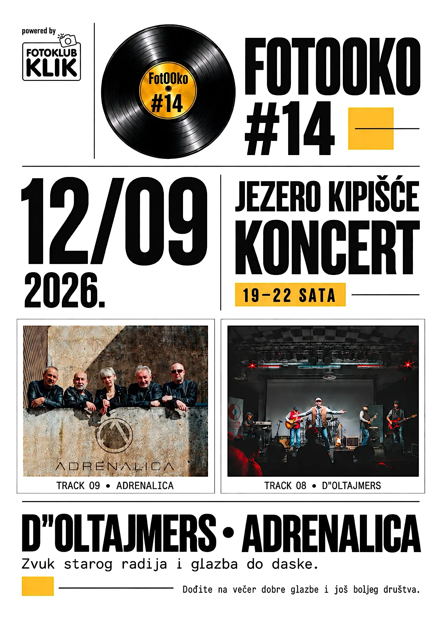 D'Oltajmers, Adrenalica - Kipišče - Strmec Sveta Nedelja - 09.09.2026.