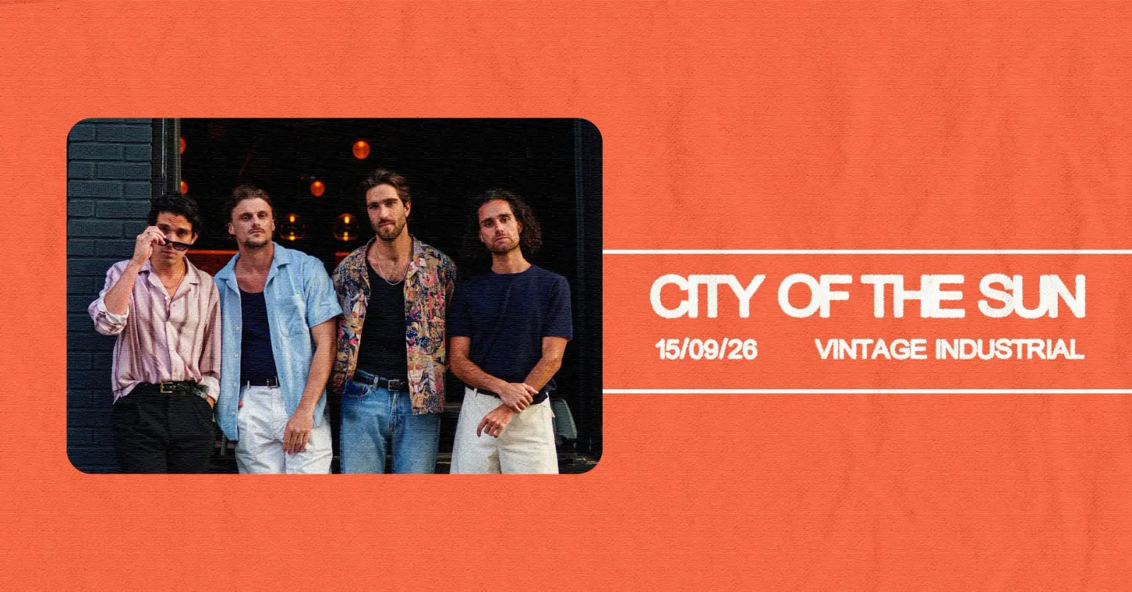 City of the Sun - Vintage Industrial Bar - Zagreb - 15.09.2026.