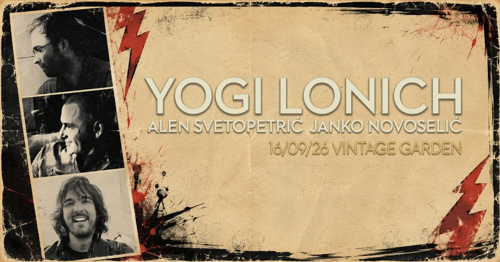 Yogi Lonich Trio - Vintage Industrial Bar - Zagreb - 15.09.2026.