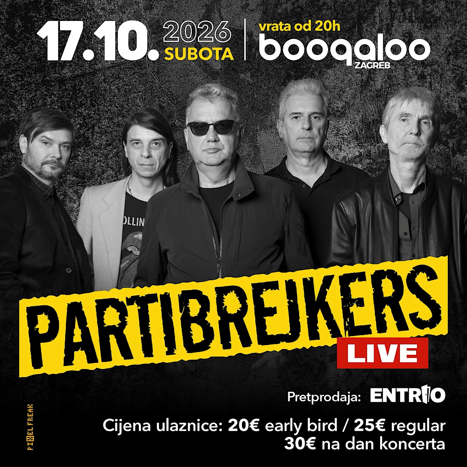 Partibrejkers - Boogaloo - Zagreb - 15.09.2026.