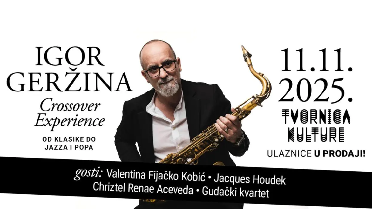 Igor Geržina - Tvornica Kulture - Zagreb - 17.09.2026.