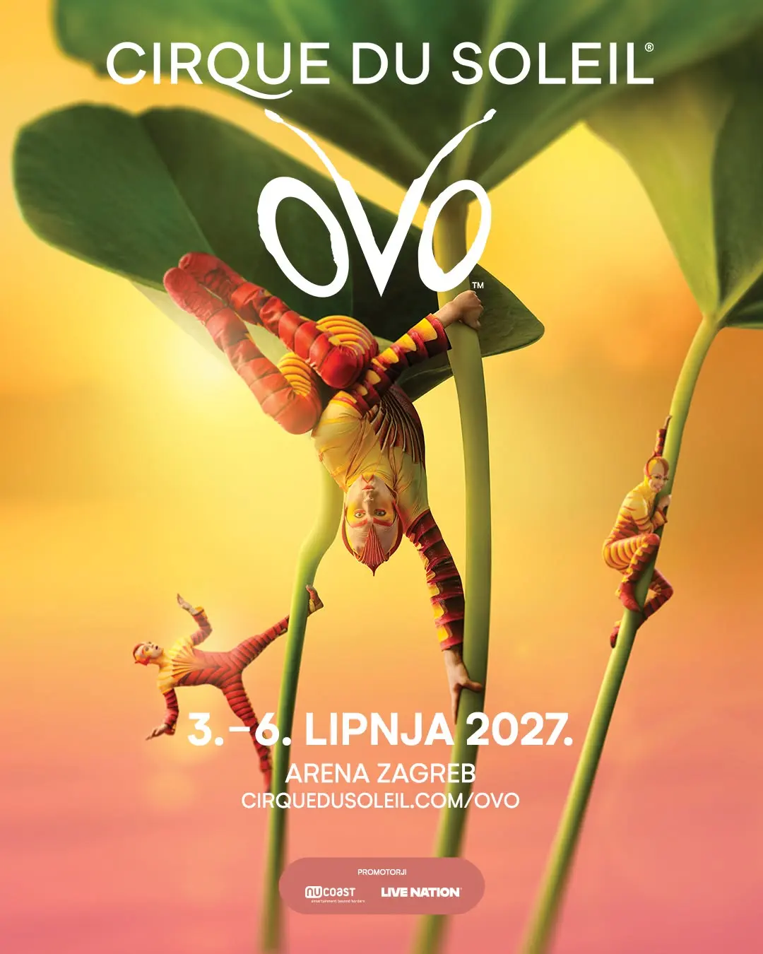 Cirque du Soleil, OVO - Cirque du Soleil - Arena Zagreb - Zagreb - 17.09.2026.