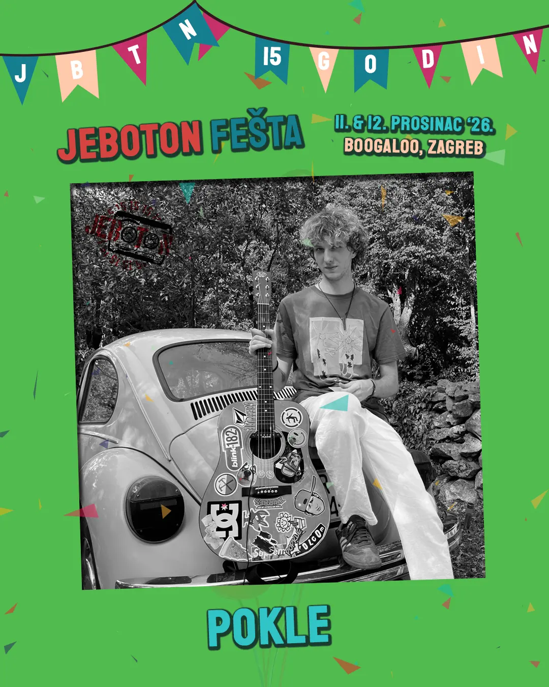 JeboTon, Idem, Pokle, Tandara, Mitsko Biće - Boogaloo - Zagreb - 21.09.2026.