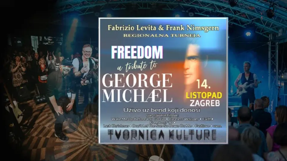 George Michael Tribute - Tvornica Kulture - Zagreb - 22.09.2026.