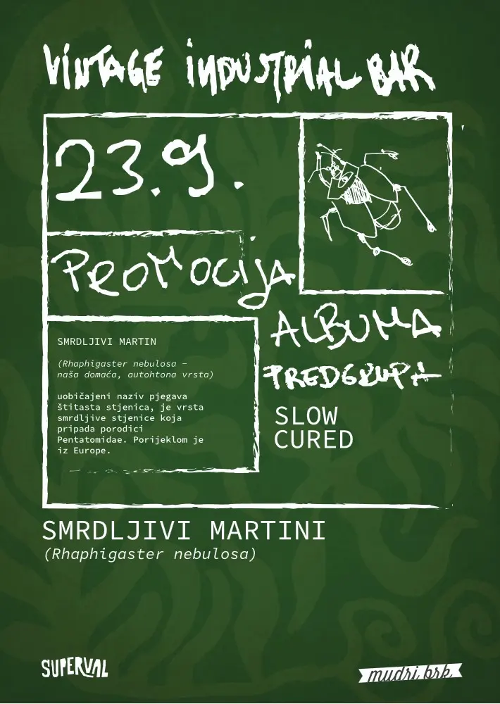 Smrdljivi Martini - Vintage Industrial Bar - Zagreb - 23.09.2026.