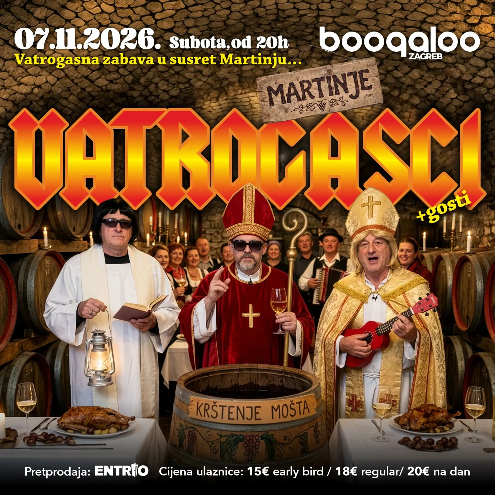 Vatrogasci - Boogaloo - Zagreb - 28.09.2026.