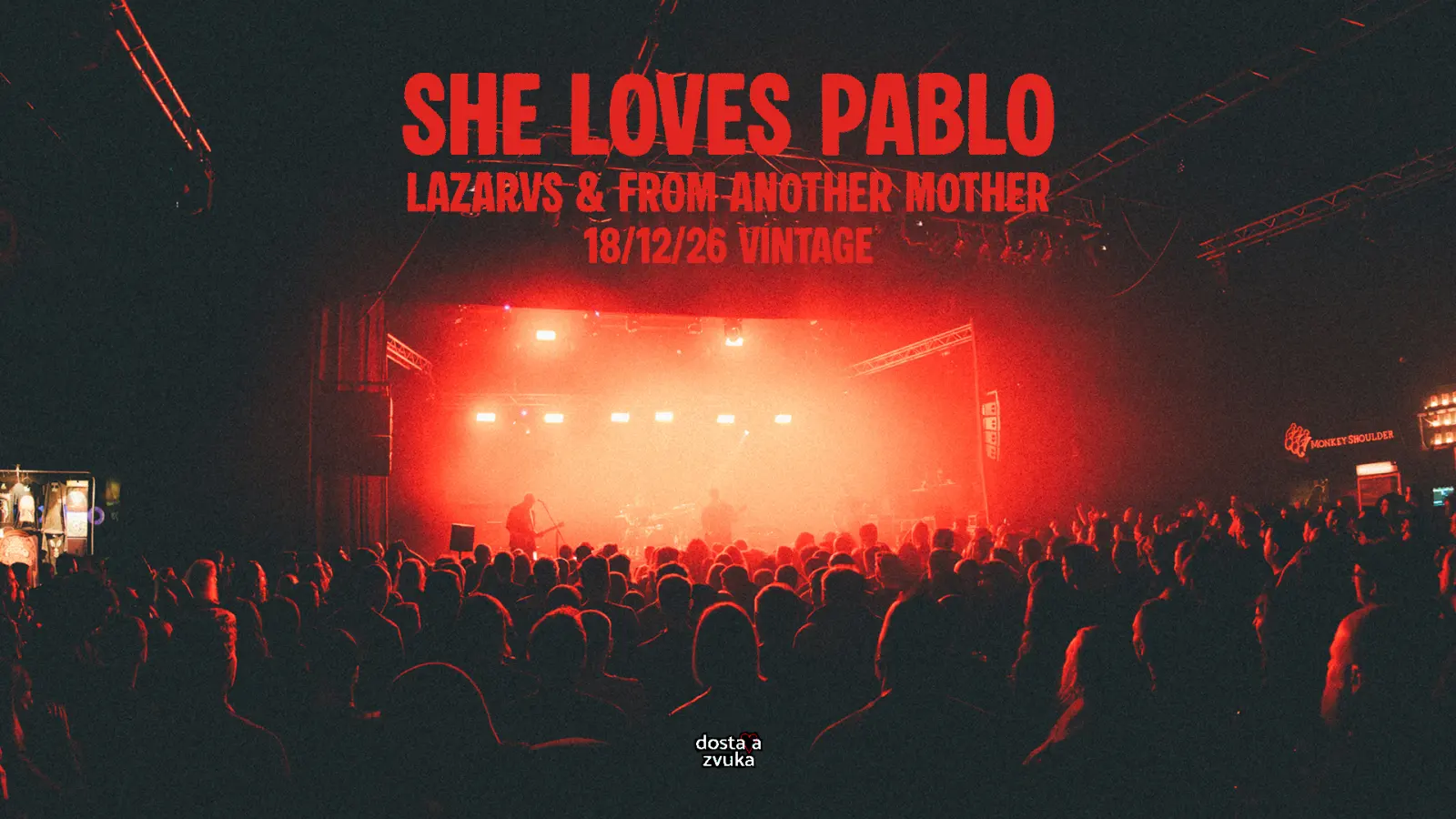 She Loves Pablo, Lazarvs, From Another Mother - Vintage Industrial Bar - Zagreb - 28.09.2026.