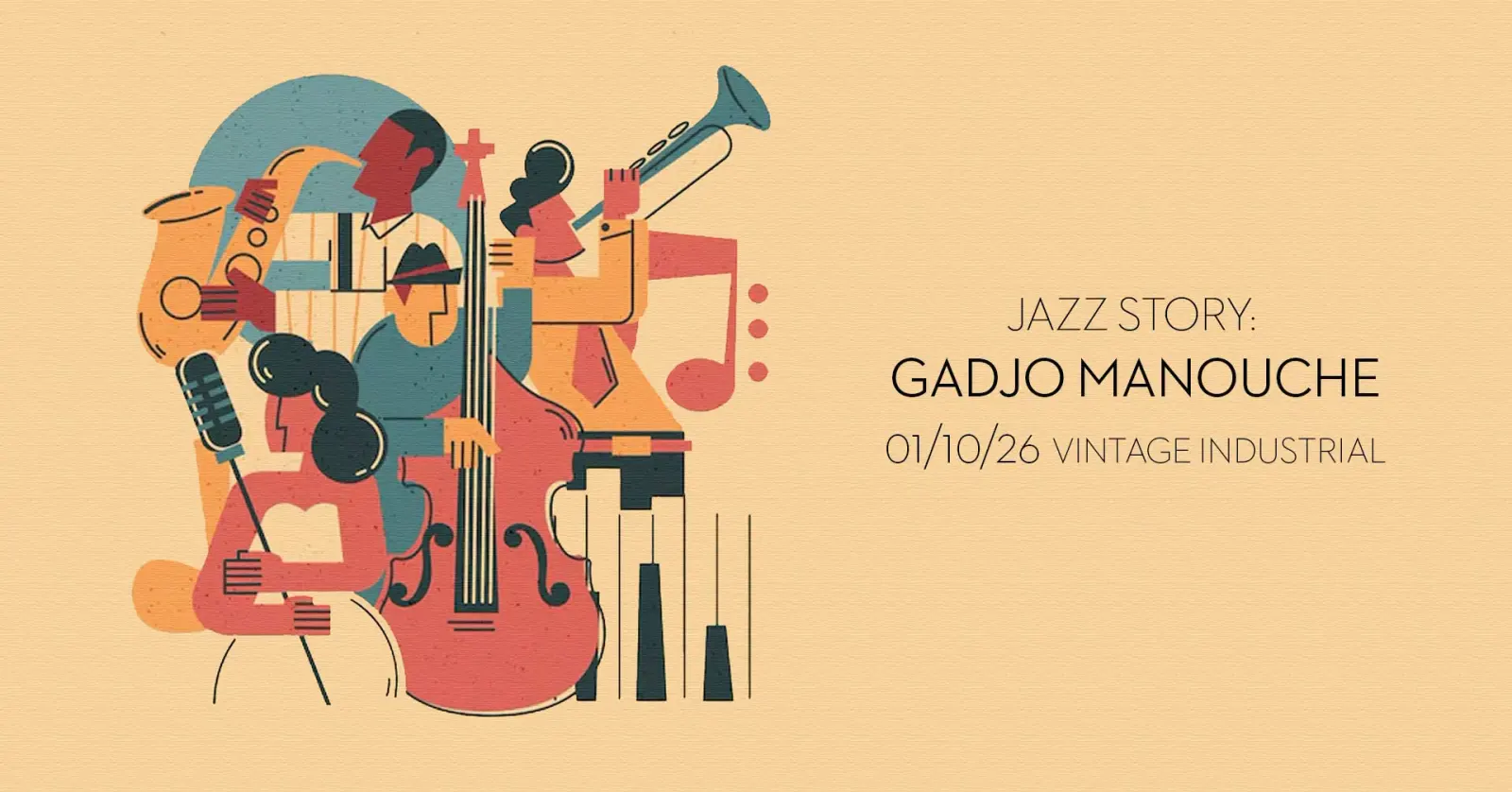 Gadjo Manouche - Vintage Industrial Bar - Zagreb - 29.09.2026.