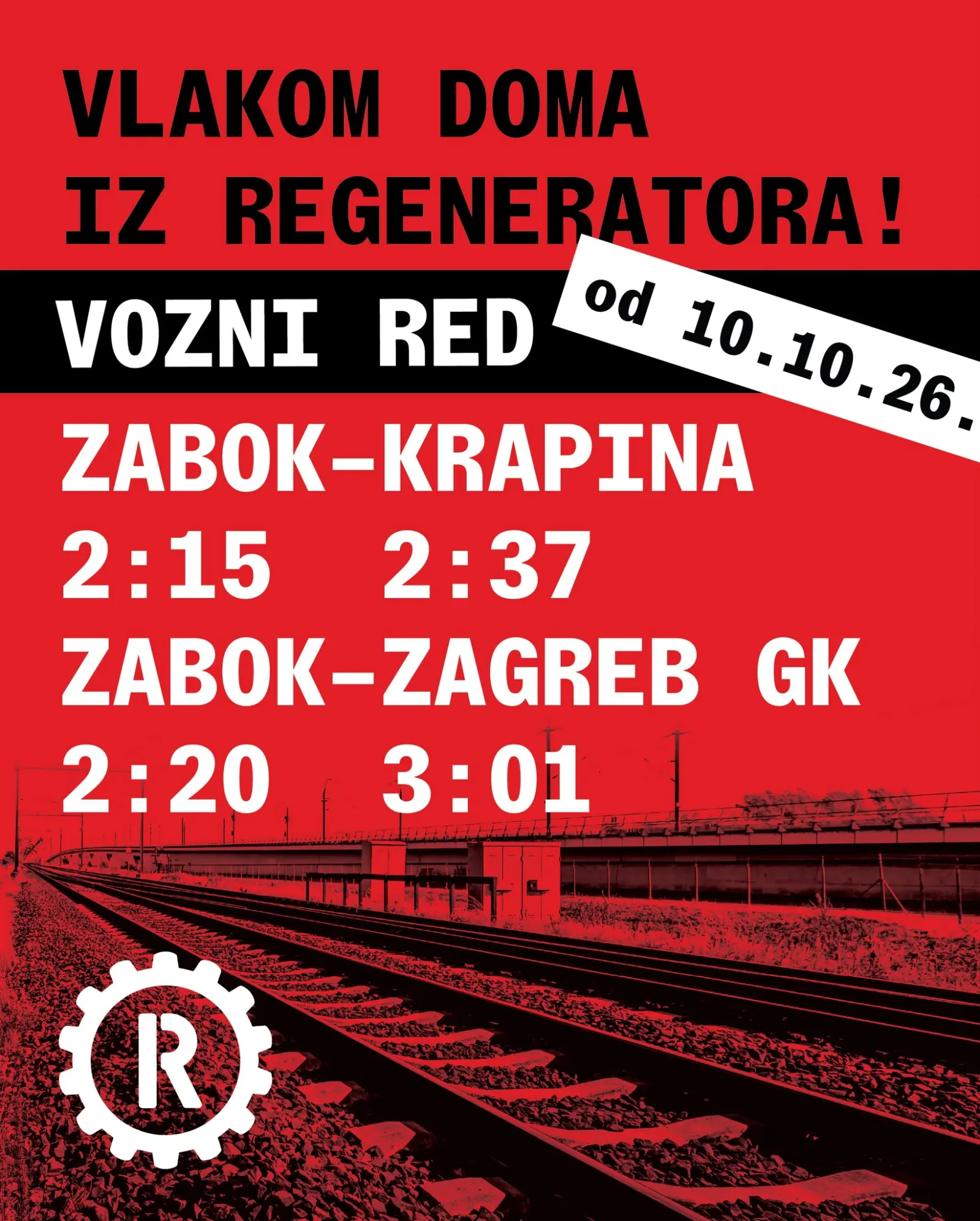 Repetitor - ZCUK Regenerator - Zabok - 03.10.2026.