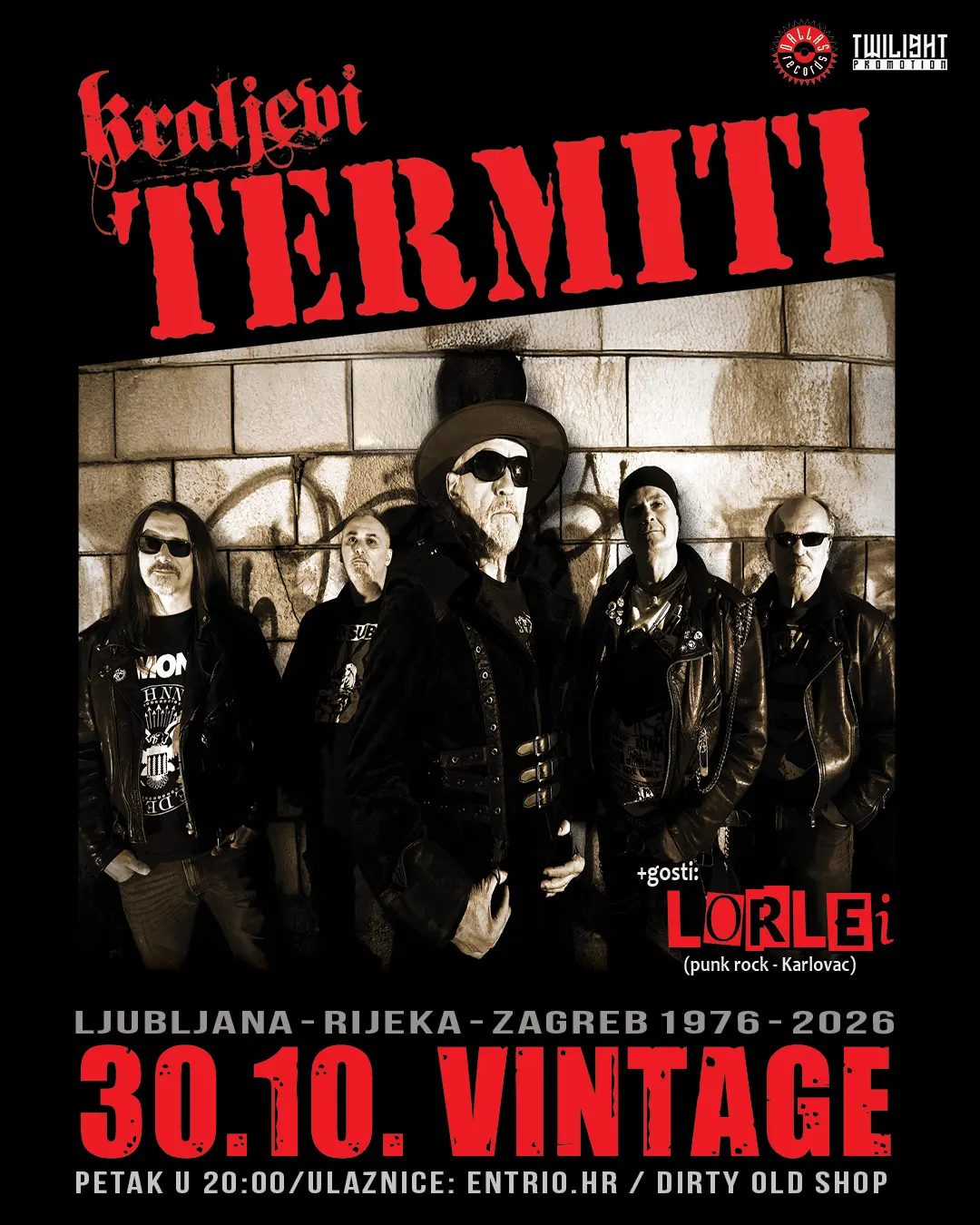 Kraljevi Termiti, Lorlei - Vintage Industrial Bar - Zagreb - 07.10.2026.