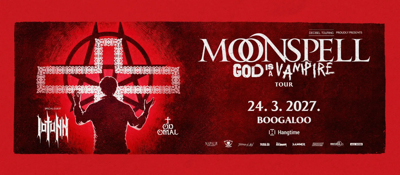 MOONSPELL - Boogaloo - Zagreb - 07.10.2026.