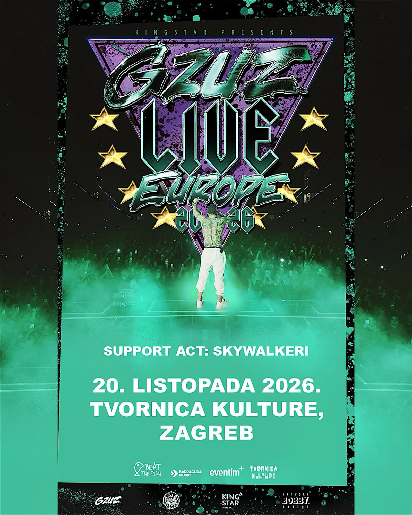 Gzuz - Tvornica Kulture - Zagreb - 15.10.2026.