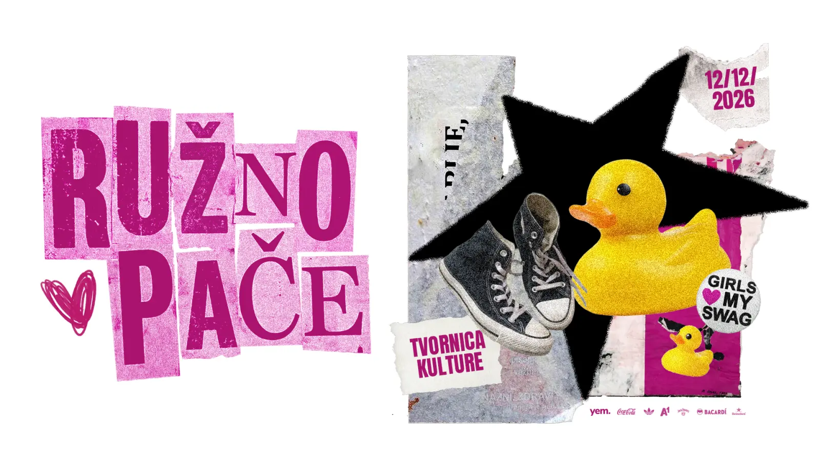 Ružno Pače - Tvornica Kulture - Zagreb - 20.10.2026.
