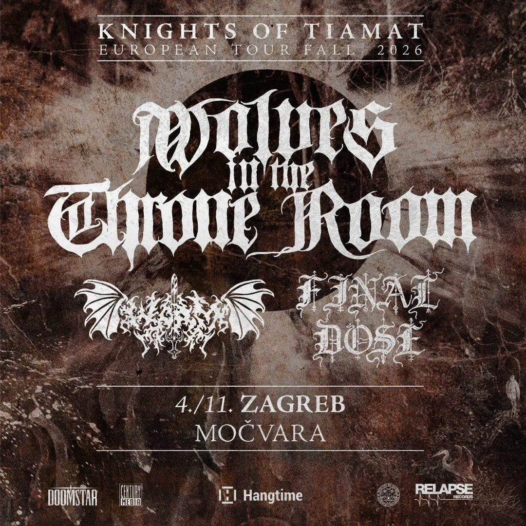 woves, Wolves in the Throne Room - Klub Močvara - Zagreb - 24.10.2026.