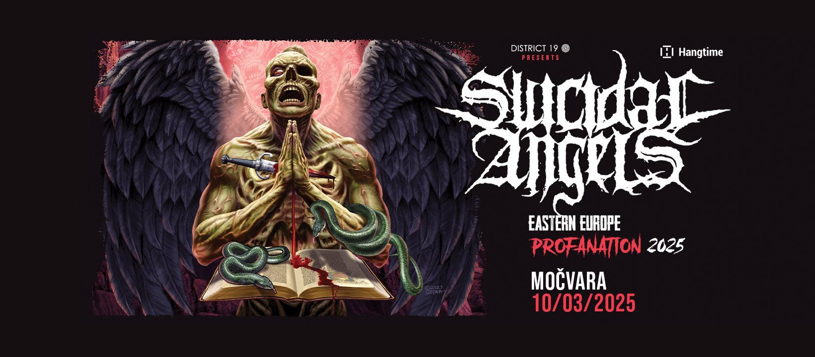 Grčki thrasheri Suicidal Angels sredinom ožujka u Močvari!