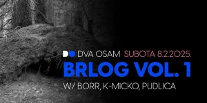 Izlazimo iz Brloga da pružimo Zagrebu pravi techno party. 