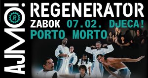 Djeca! i Porto Morto u petak na novoj pozornici kluba Regenerator u Zaboku!