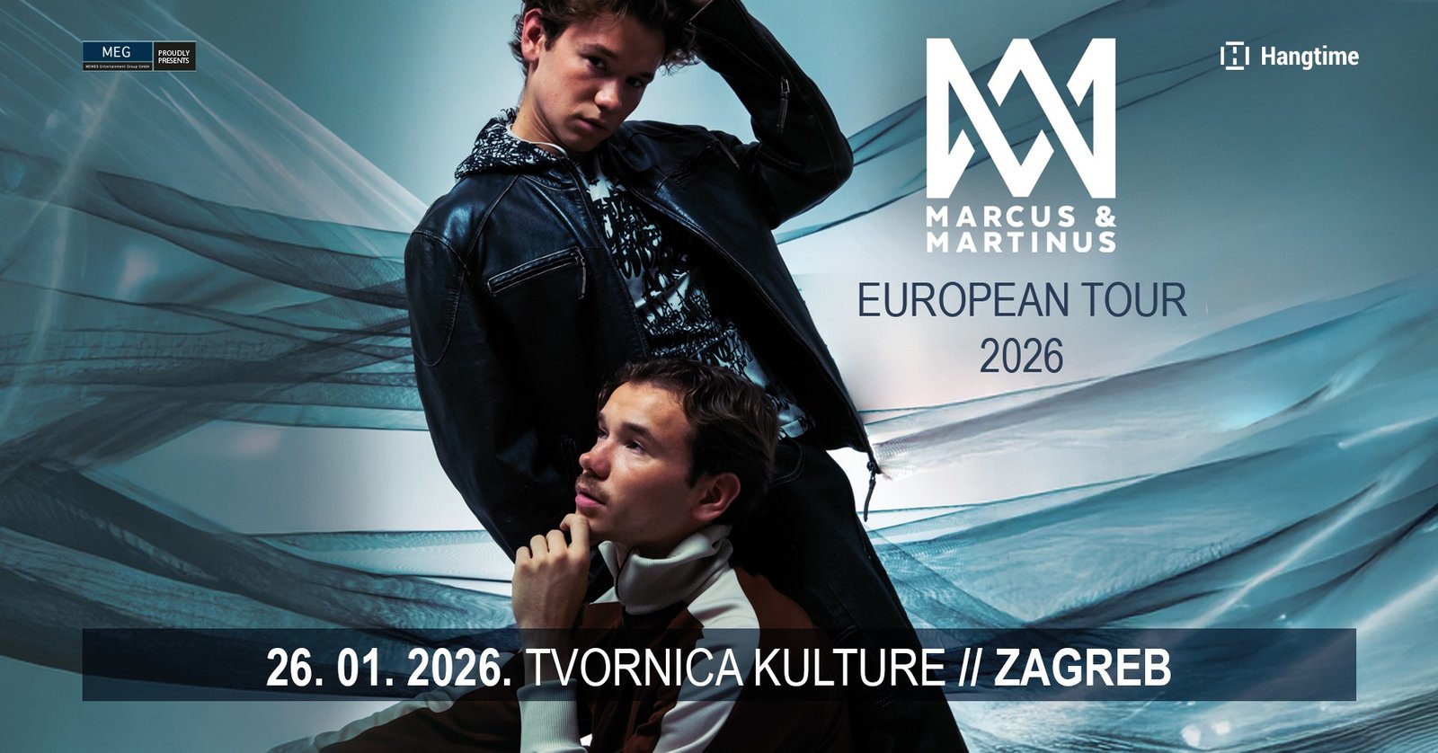 Marcus & Martinus stiže u Tvornicu kulture