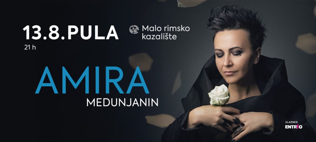 Koncert za pamćenje: Amira Medunjanin u Malom rimskom kazalištu!