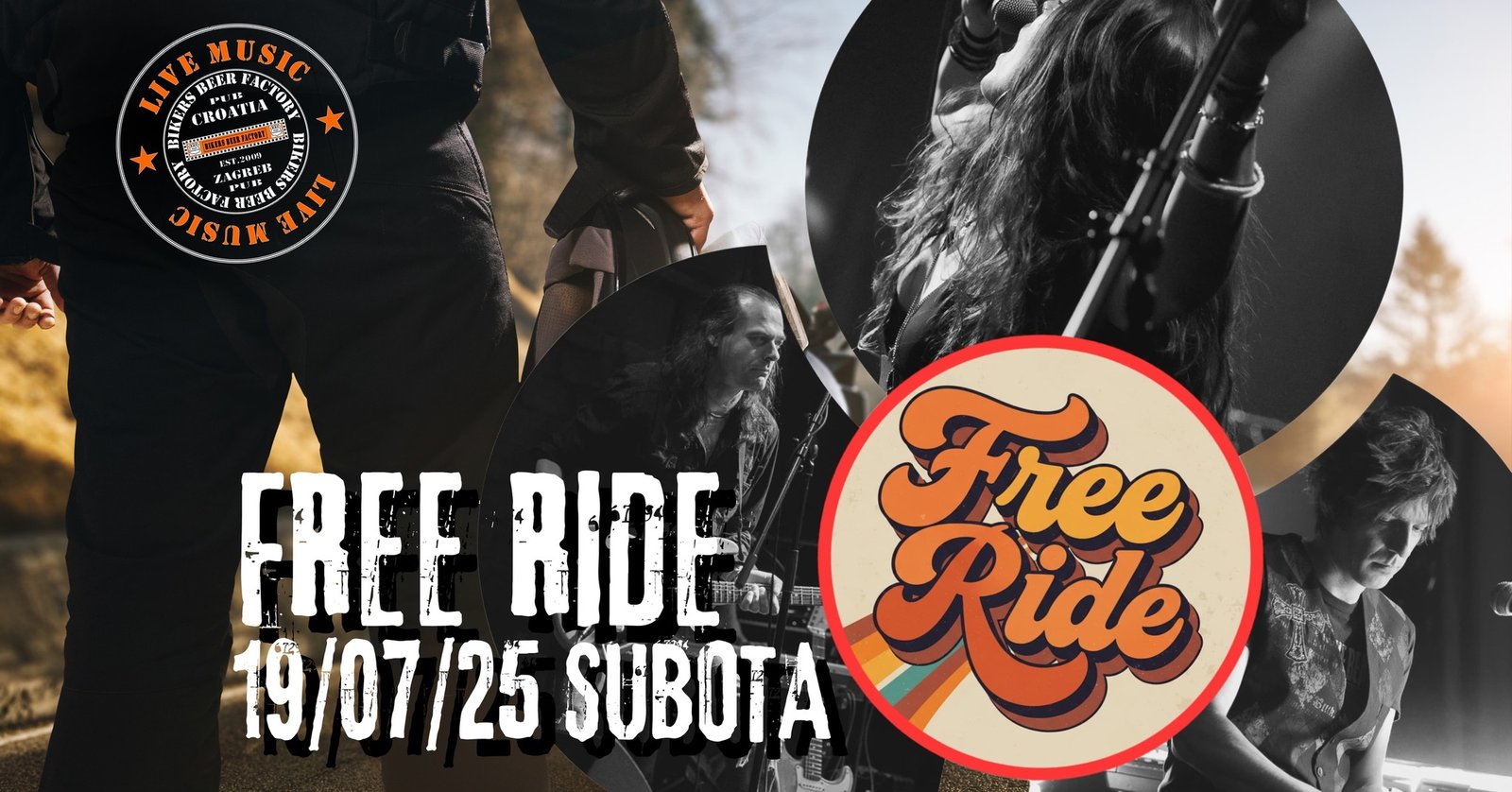 Free Ride 19/07/25 Bikers Beer Factory
