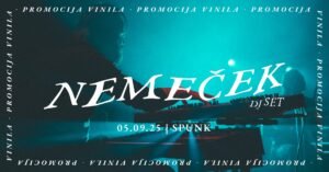 Nemeček DJ Set u Spunku! Promocija novih vinila