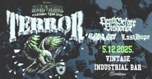Hardcore velikani TERROR u Zagrebu! Gosti: Death Before Dishonor, Risk It! + Last Hope