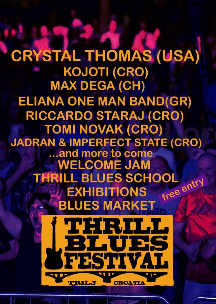 Blues ponovo osvaja Trilj! U petak počinje osmo izdanje najvažnijeg regionalnog blues festivala!