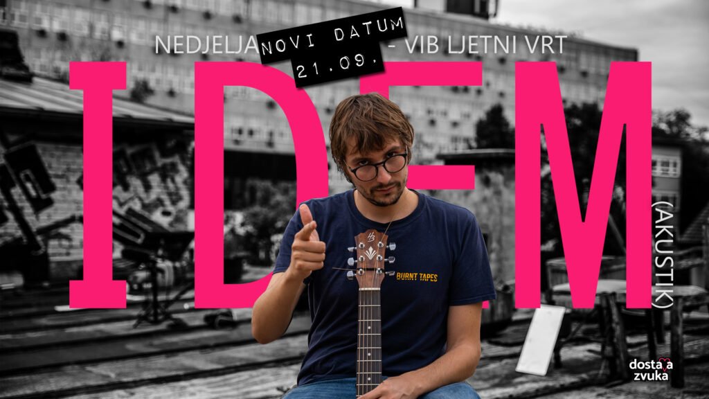 IDEM akustik - NOVI DATUM - Vintage ljetni vrt