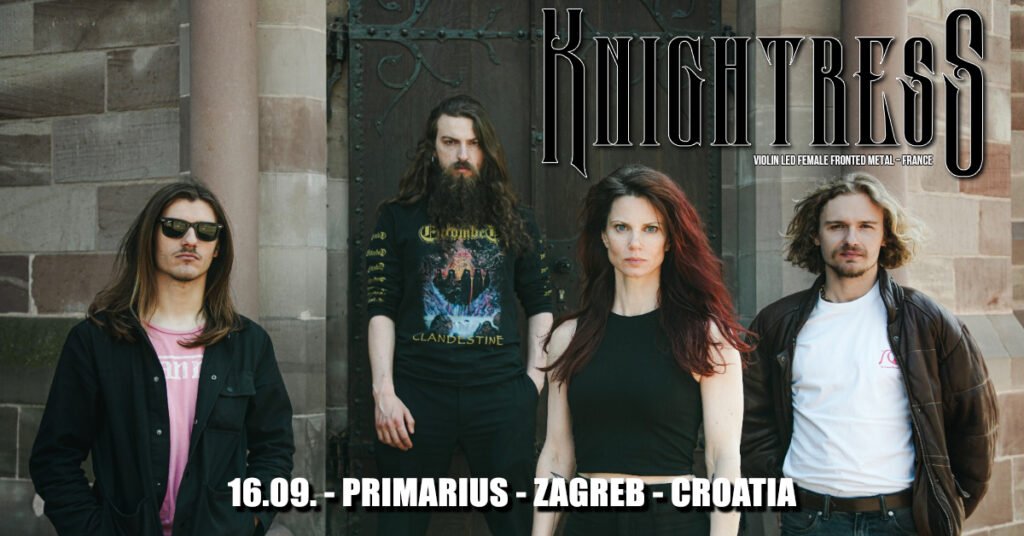 KNIGHTRESS (violin led female fronted metal – France)