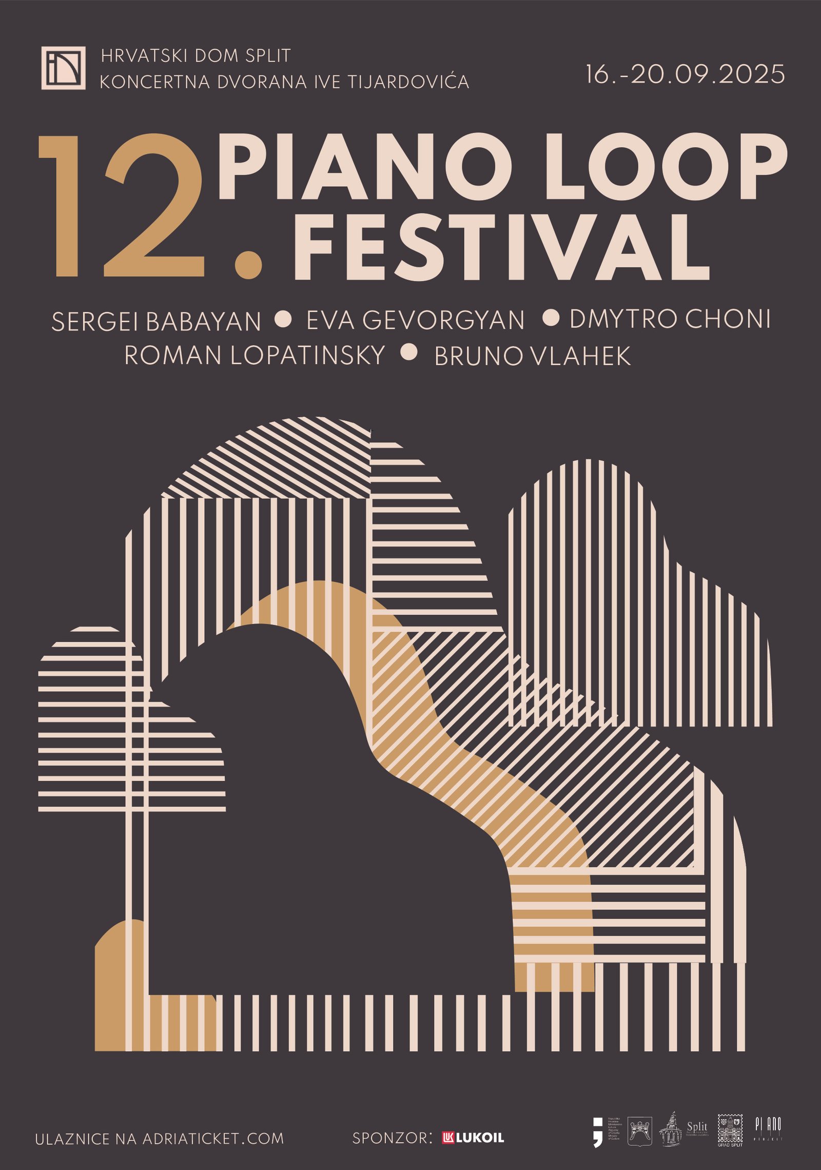 12. Piano Loop Festival donosi pet vrhunskih interpretacija svjetski poznatih pijanista