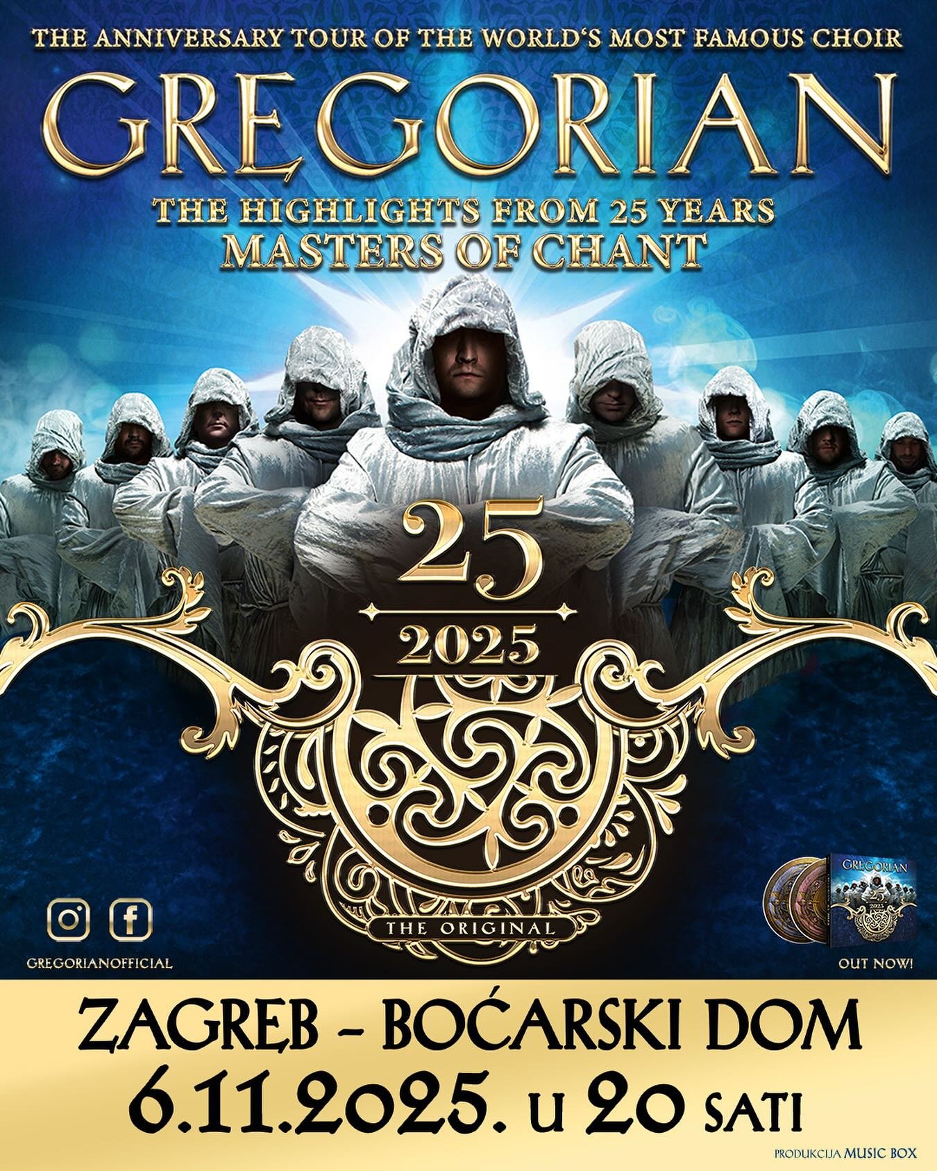 Gregorian 25 YEARS ANNIVERSARY WORLD TOUR