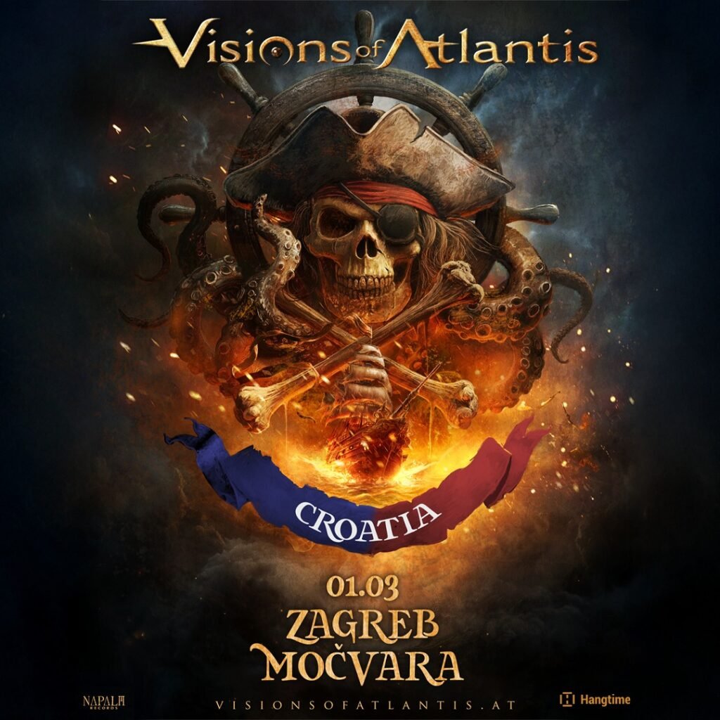 Sympho metalci Visions of Atlantis početkom ožujka premijerno u Hrvatskoj!