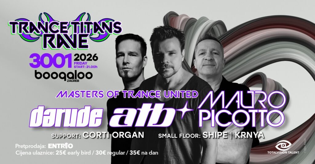 Trance Titans Rave w. ATB, DARUDE & MAURO PICOTTO