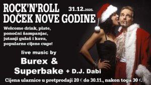 ROCK’N’ROLL DOČEK NOVE GODINE