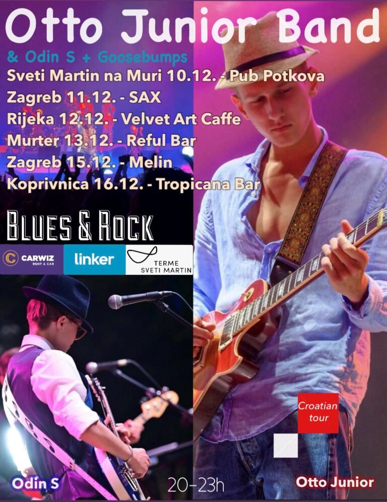 Najmlađa domaća blues nada kreće na božićnu turneju: pet gradova, šest večeri glazbene čarolije