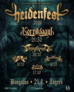 Heidenfest u srijedu u Boogaloou, poznata je satnica!