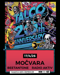 Talijanska ska-punk mašina Talco nakon 10 godina ponovno u Zagrebu!