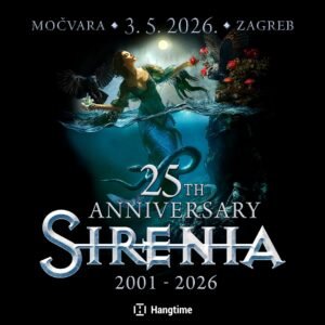 Sirenia slavi 25 godina benda početkom svibnja u Močvari!
