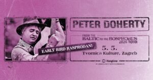 Peter Doherty početkom svibnja premijerno u Zagrebu, early bird rasprodan u samo jedan dan!