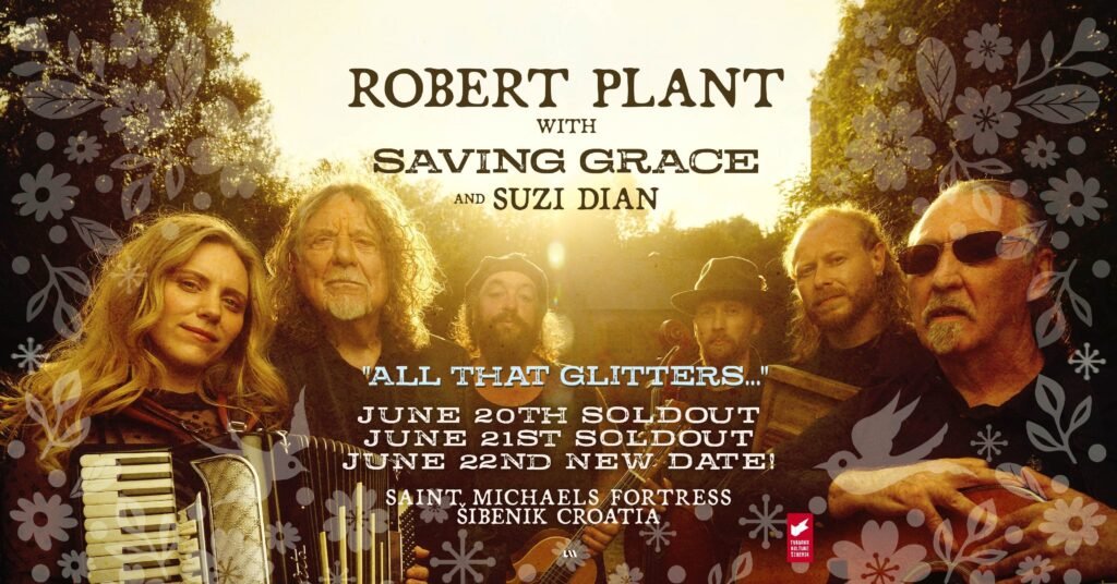 Robert Plant, uz bend Saving Grace, i treći put na Tvrđavi sv. Mihovila!